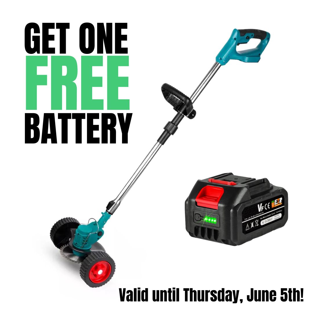 TrimWheel 2.0 – Cordless Electric Grass Trimmer